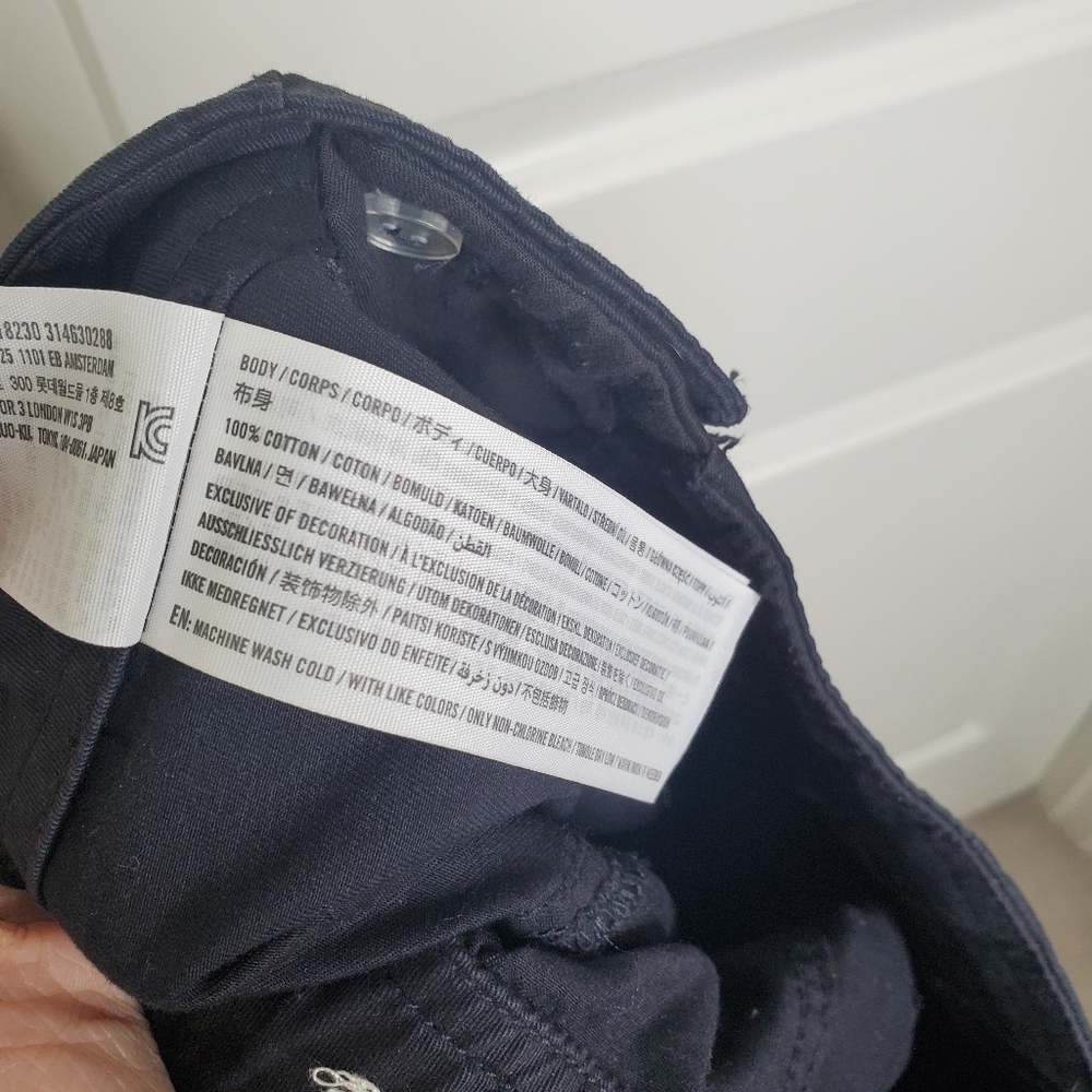 Abercrombie & Fitch Black High Rise Relaxed Cargo Utility Pants - Picture 11 of 11